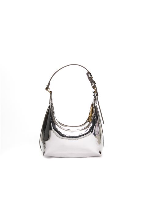 borsa in vernice argento BIBI LOU | 952A25TRLAM-PLATA